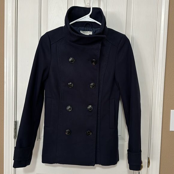 H&M Navy Peacoat NWOT - Picture 2 of 4